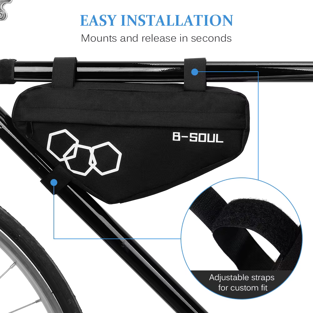 B-SOUL Vélo Triangle Sac