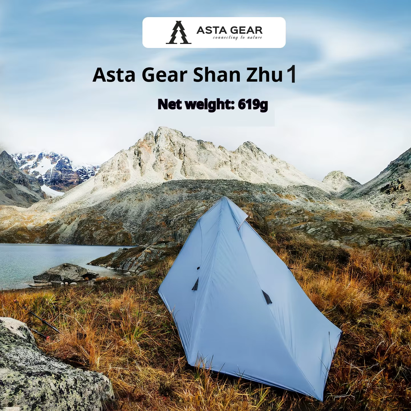 Tente pyramidale Astagear Shanzhu 1