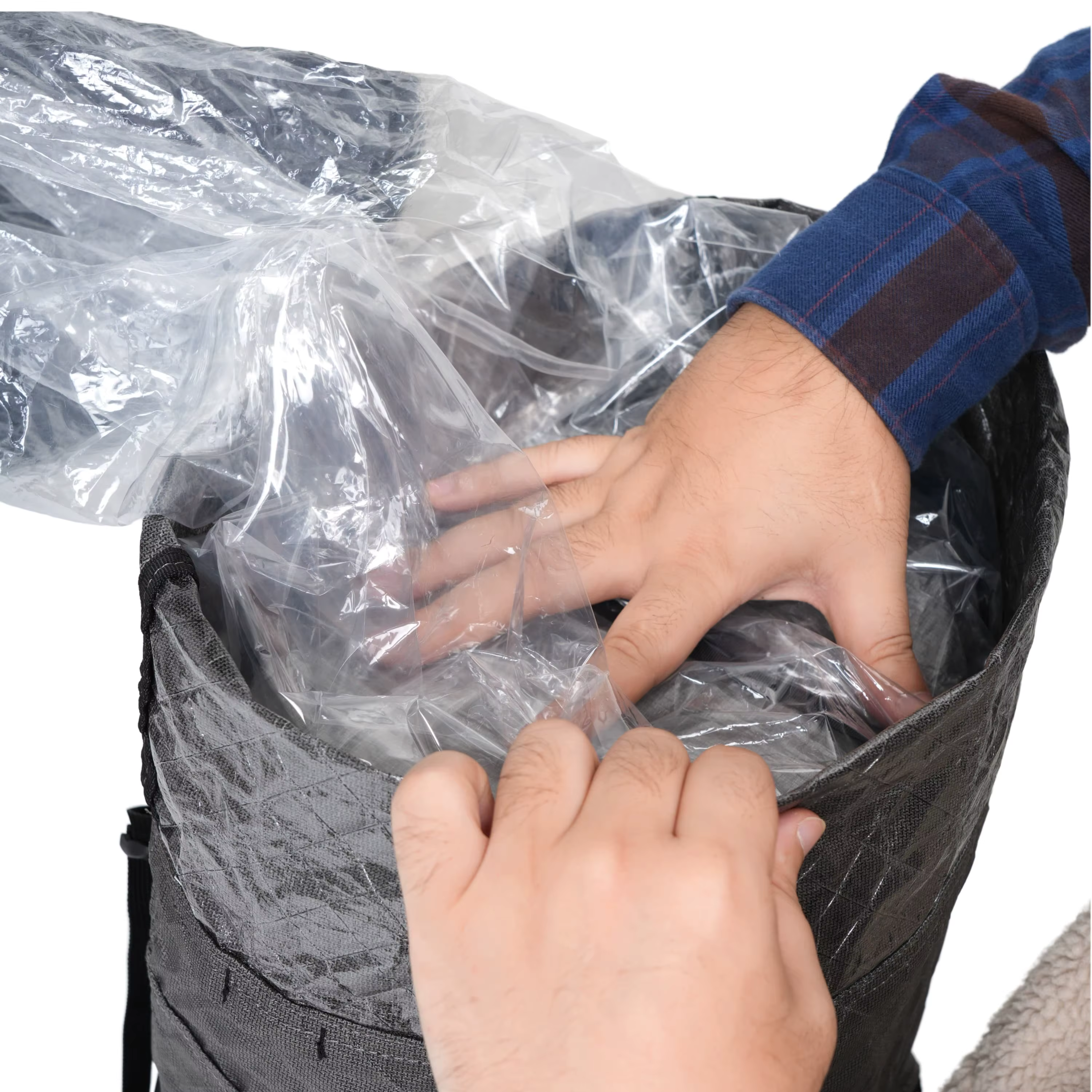 Sac à dos doublé d'emballage ultraléger 14g