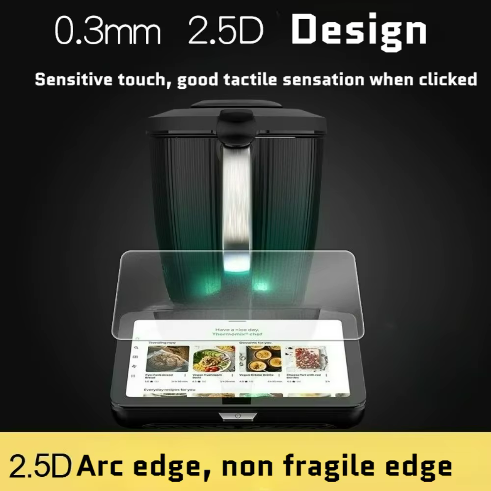 Protecteur d'écran TM7, Compatible avec Thermomix TM7, verre trempé, mélangeur, accessoires de cuisine, film de protection