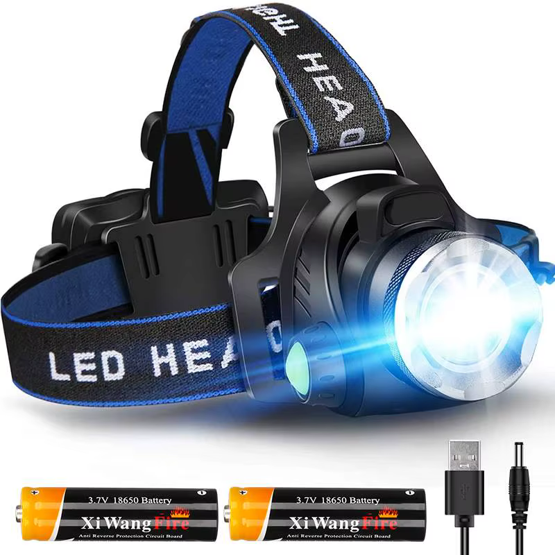 Lampe frontale LED puissante