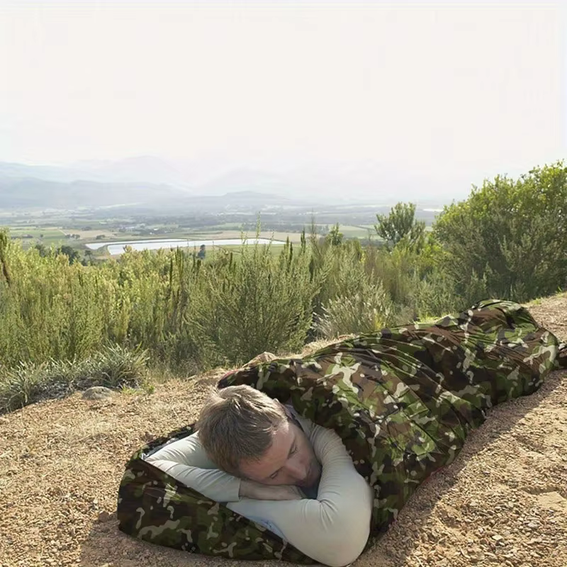 Enveloppe numérique Camouflage sac de couchage Camping en plein air