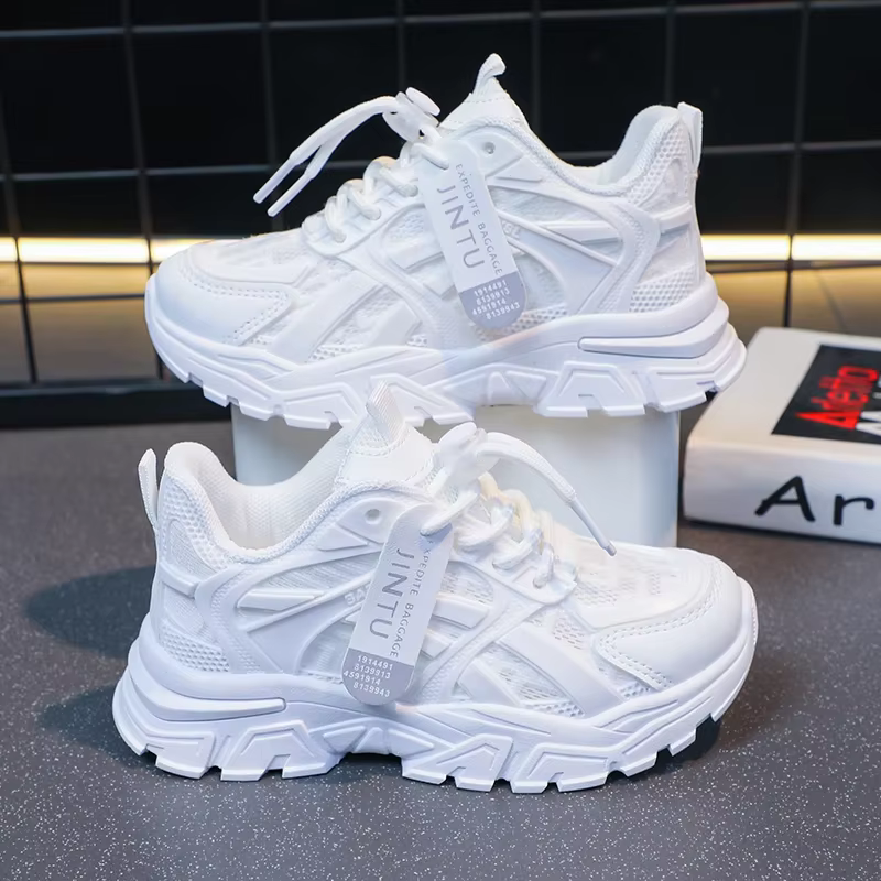 Filles baskets 2025 enfants chaussures décontractées maille plate-forme concepteur Tennis Sneaker 6 à 12 ans