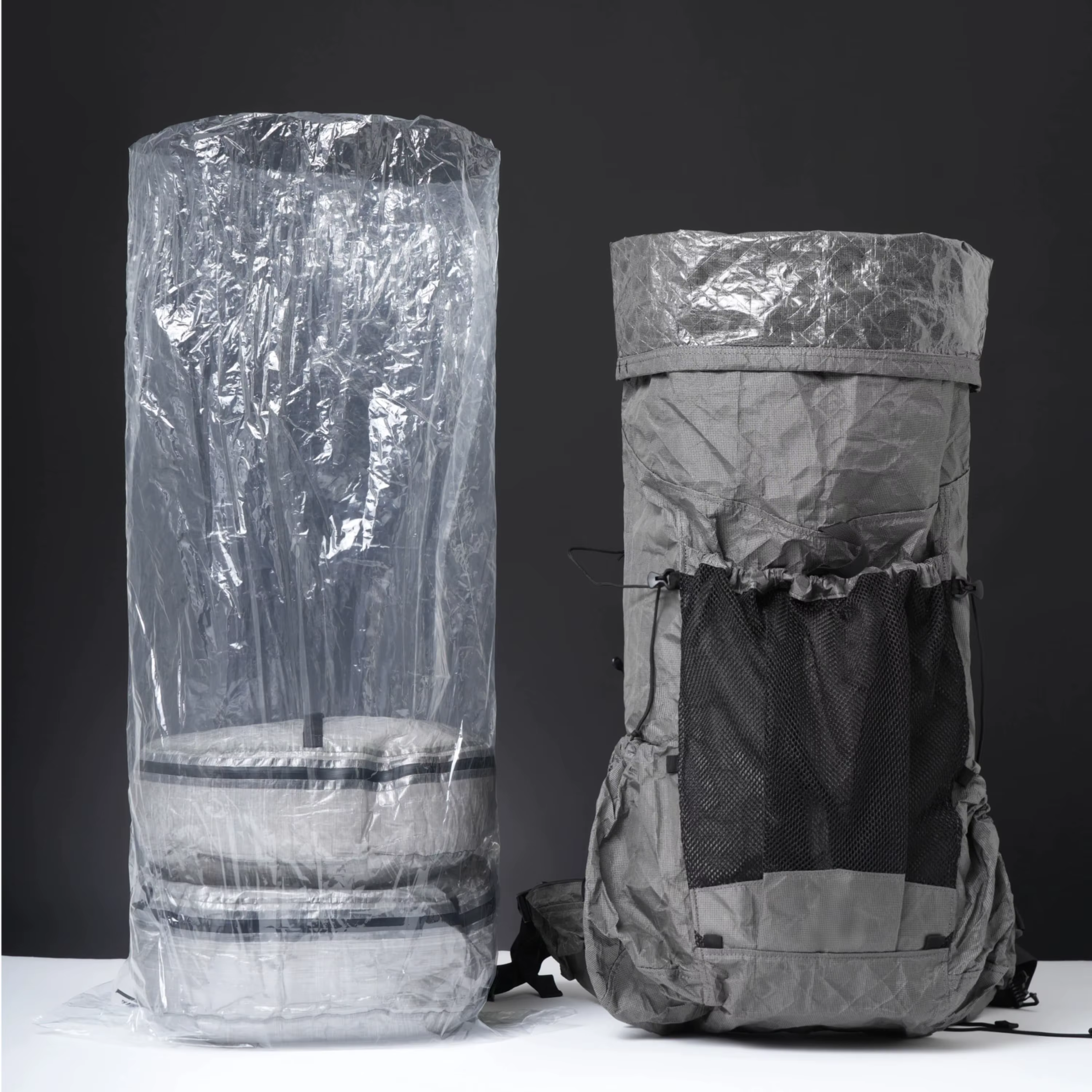 Sac à dos doublé d'emballage ultraléger 14g