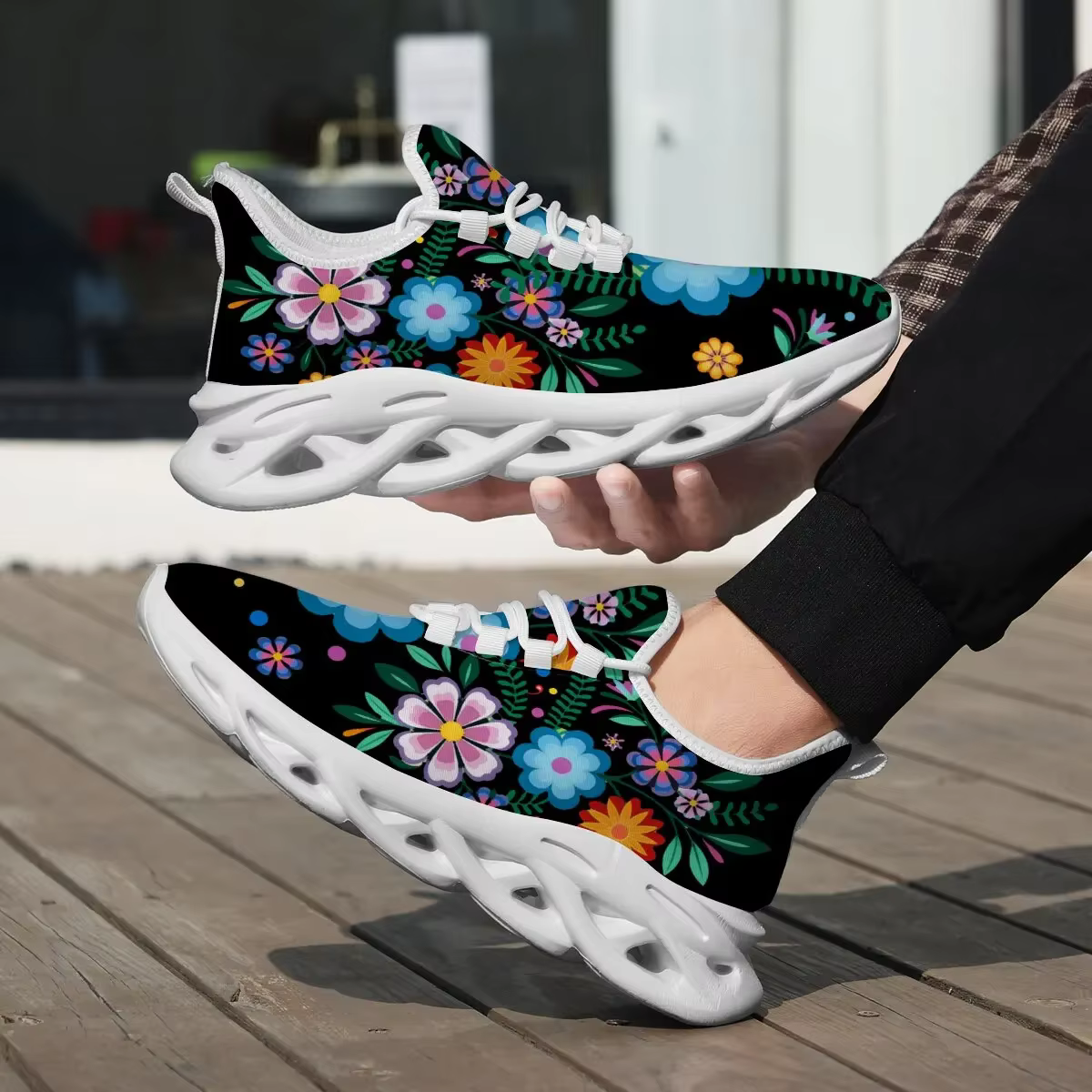 Femmes dames marche Tennis chaussures sans lacet léger décontracté course baskets semelle souple confortable formateurs Zapatos De Mujer