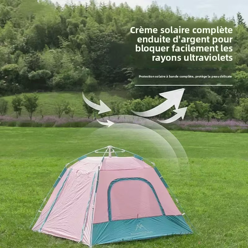 MOUNTAINHIKER – tente de Camping en plein air pour 3 à 4 personnes