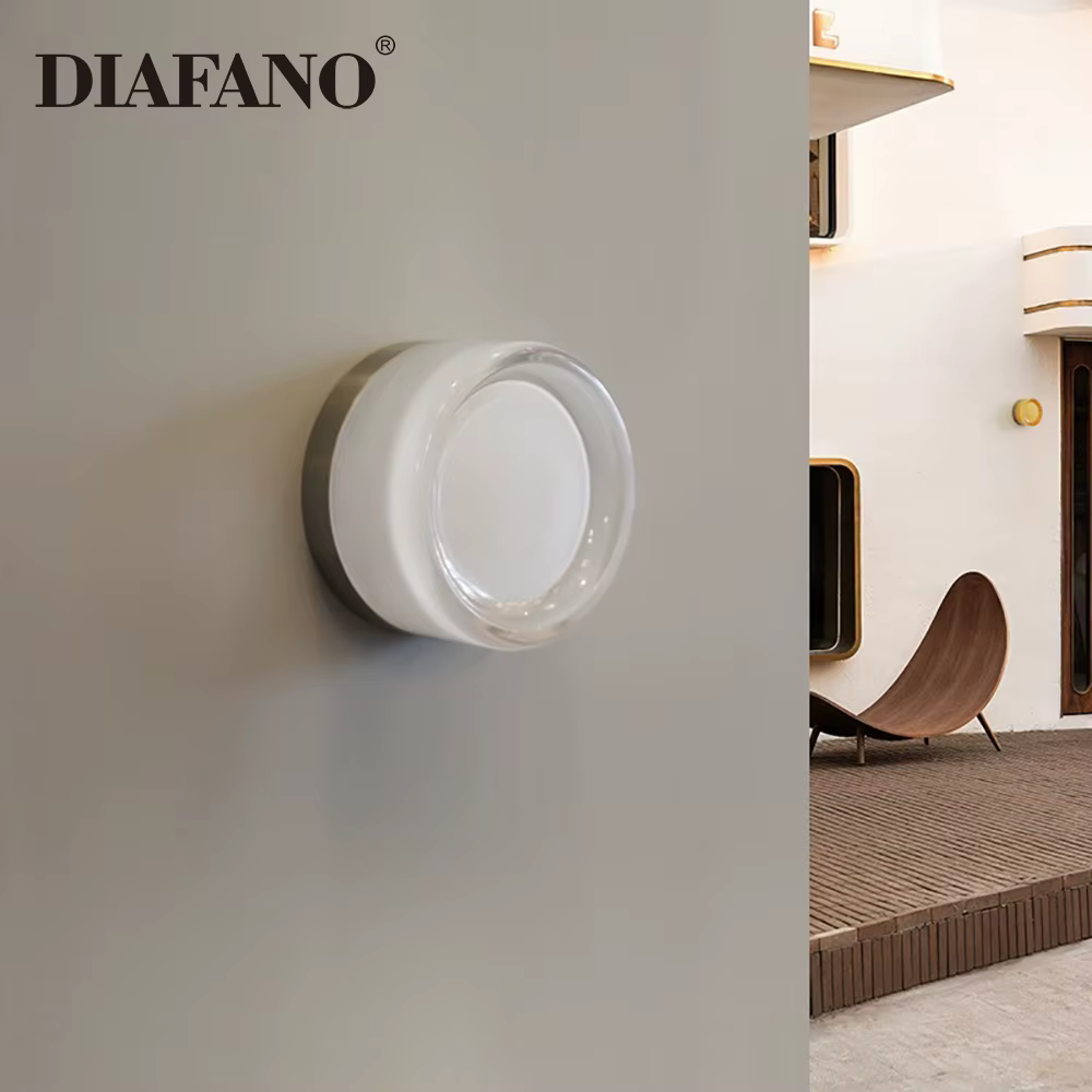 Applique d'intérieur design danois au design nordique, minimaliste, pour salle de bain, chevet, décoration de luxe pour salon, lumières LED