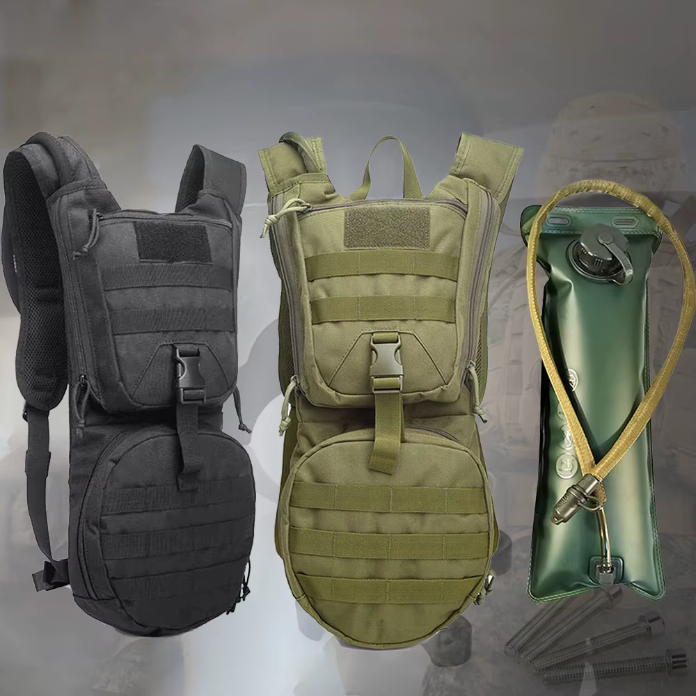 Sac à dos d'hydratation 2 en 1 avec vessie d'eau 2/3L