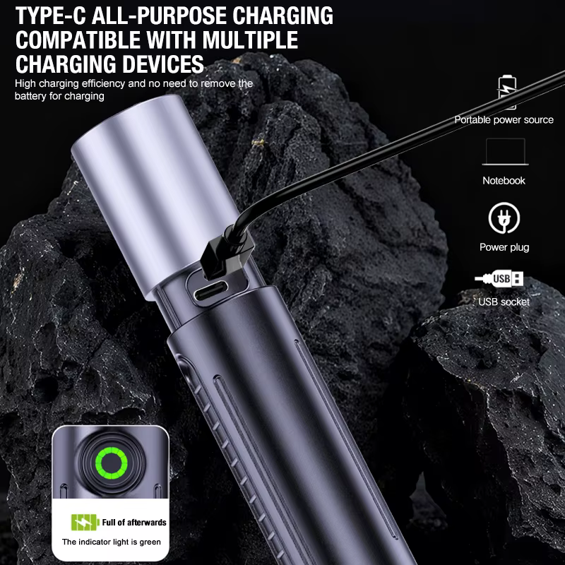 Lampe torche puissante pour l'extérieur
