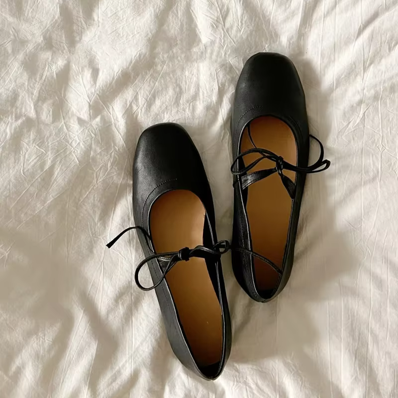 Taille 34-43 femmes chaussures en cuir véritable