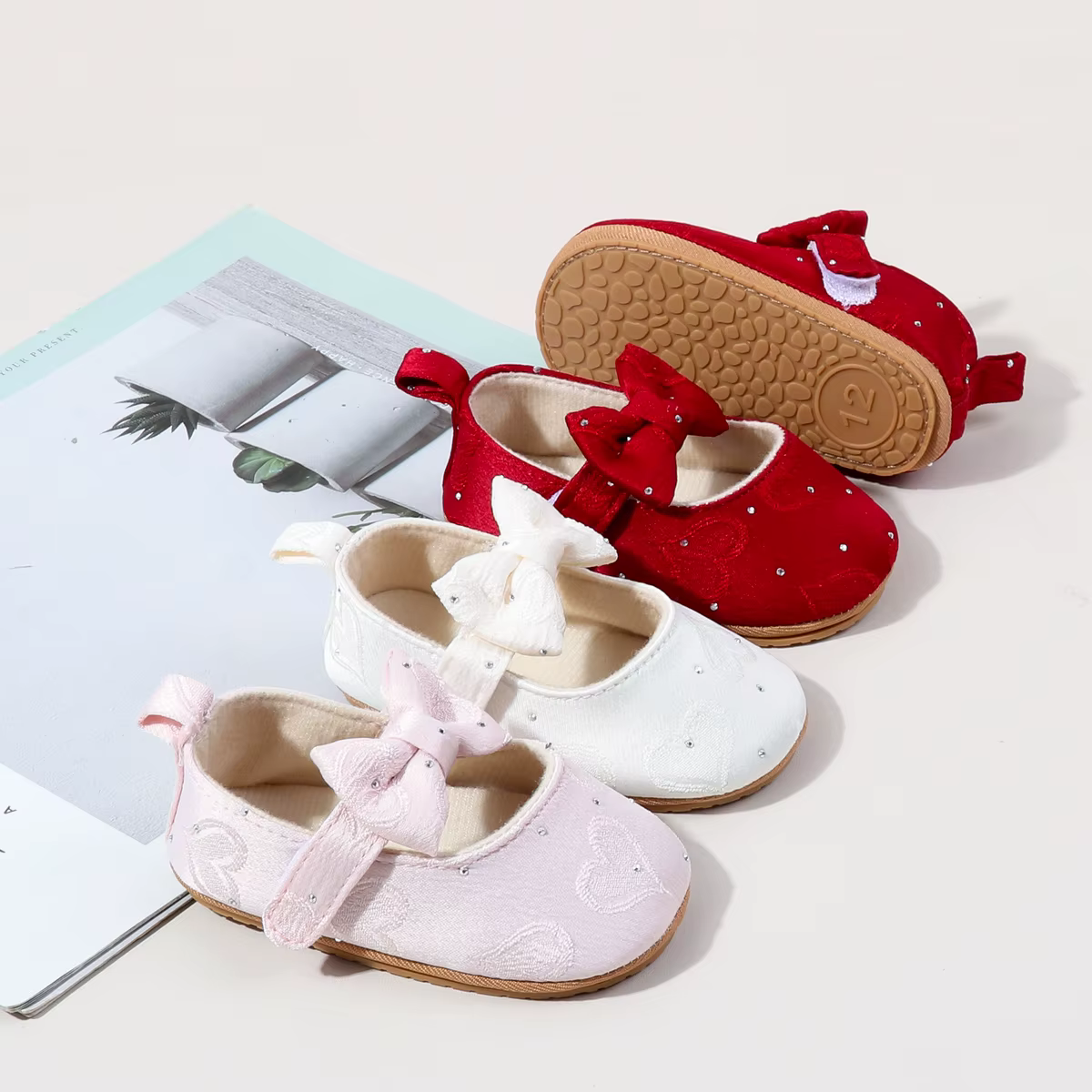 Chaussures de marche pour bébés filles de 0 à 1 an, chaussures de princesse pour l'intérieur et l'extérieur, pour le printemps et l'automne