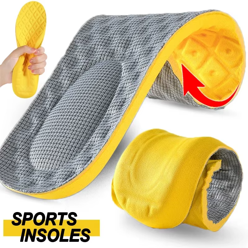 Semelle intérieure en mousse à mémoire de forme pour pied plat