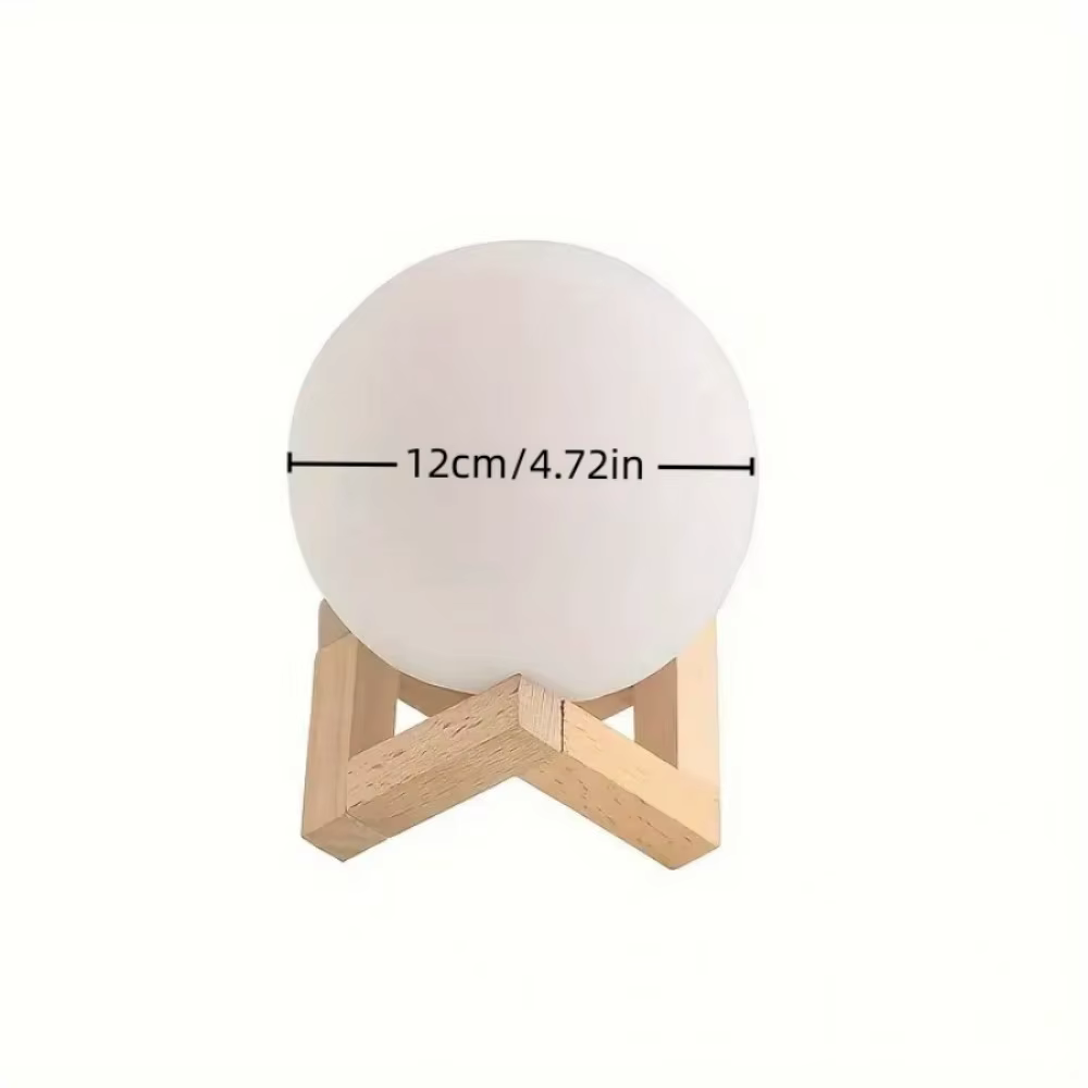 Lampe lunaire 3D, veilleuse