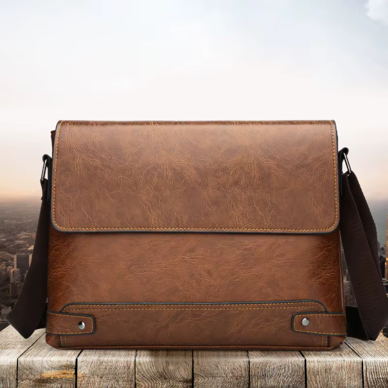 Sac à bandoulière, sac à bandoulière pour hommes, sac d'affaires, grande capacité, pour les voyages d'affaires et le travail