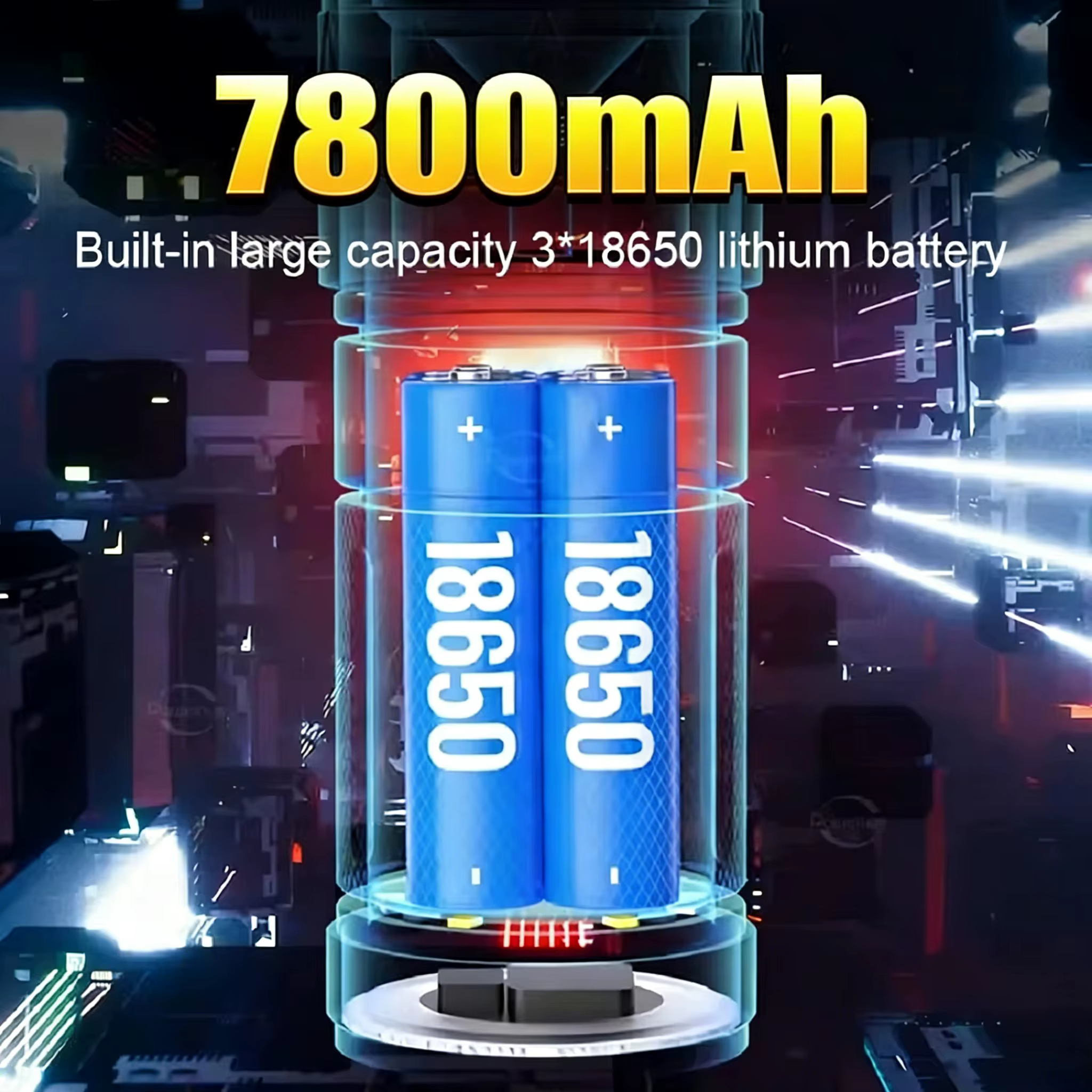 Lampe de poche Laser blanche