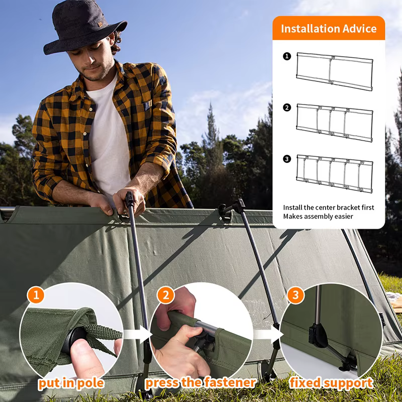 Naturehike – lit de Camping pliable et Portable