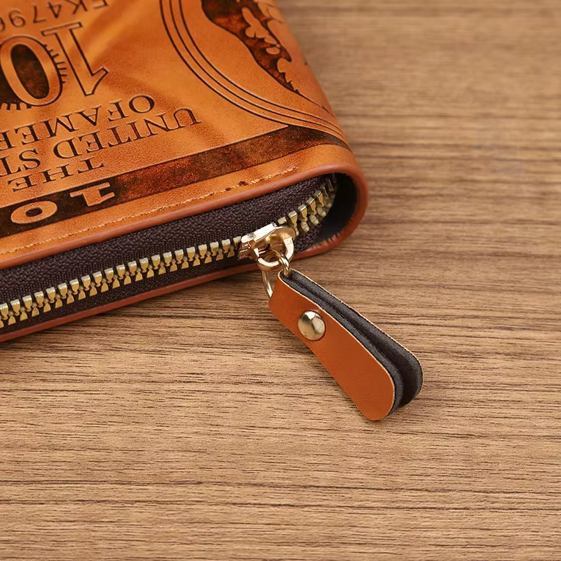 Cuir hommes portefeuille 2025 Dollar prix portefeuille pochette décontractée argent sac à main sac porte-carte de crédit mode nouveau Billetera Hombre