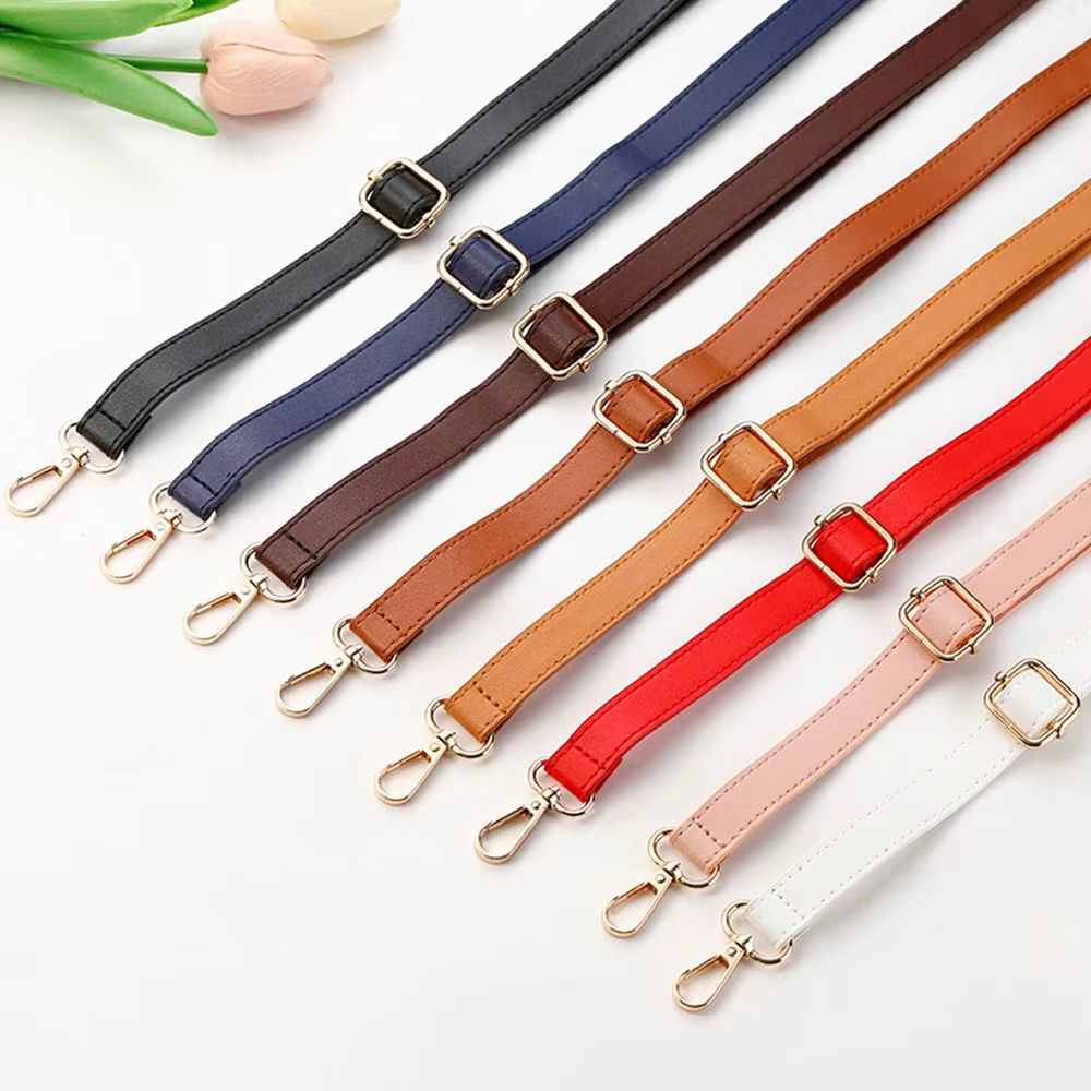 1 pièce Sangle de remplacement pour sac en cuir PU tendance, 130 cm, réglable, pour sac à bandoulière, ceinture de sac à main, accessoires de sac