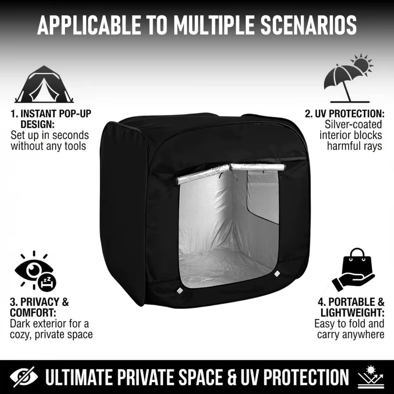 Nouvelle tente pliable multifonctionnelle extra-large pour animaux de compagnie 2026