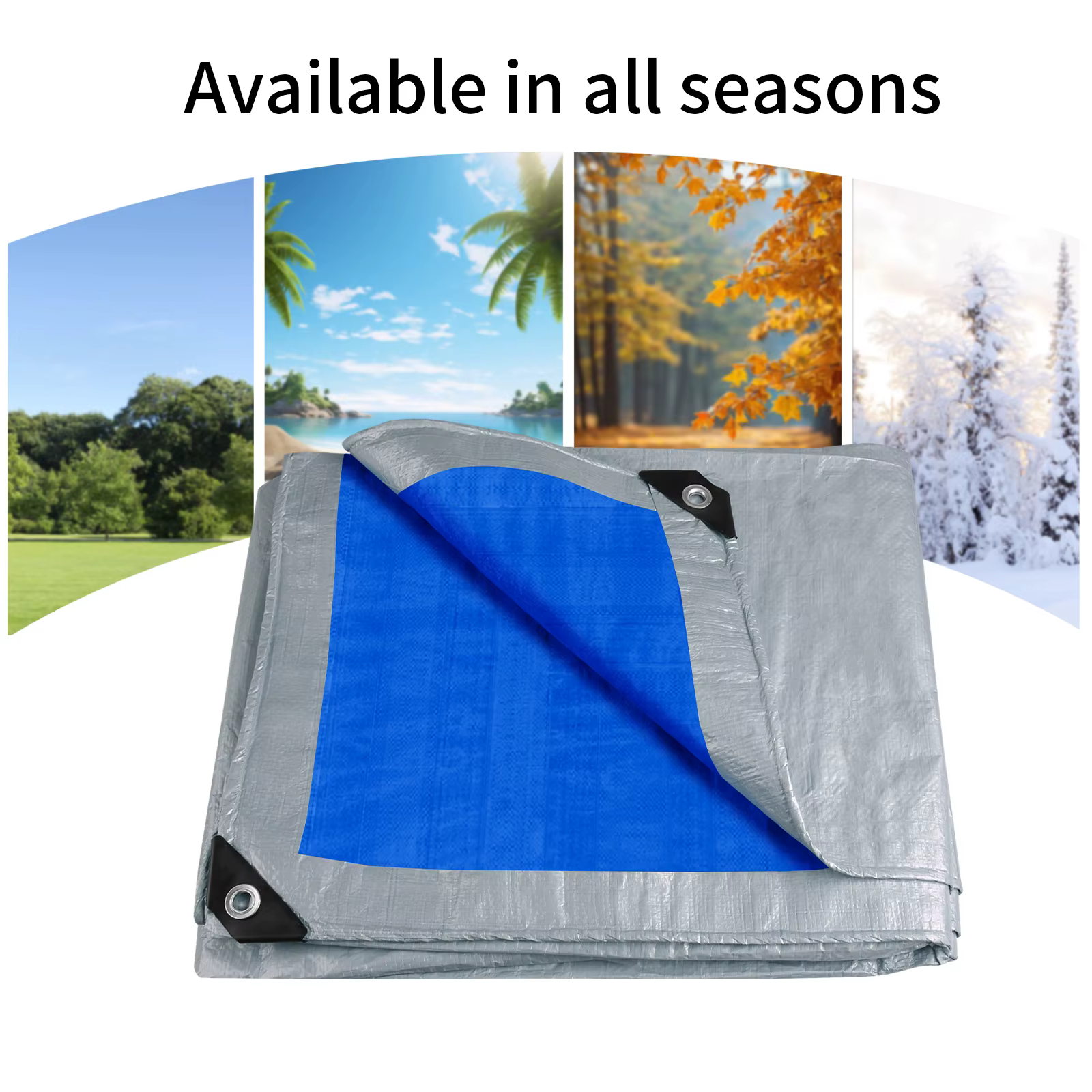 Grande bâche imperméable pour tente de Camping
