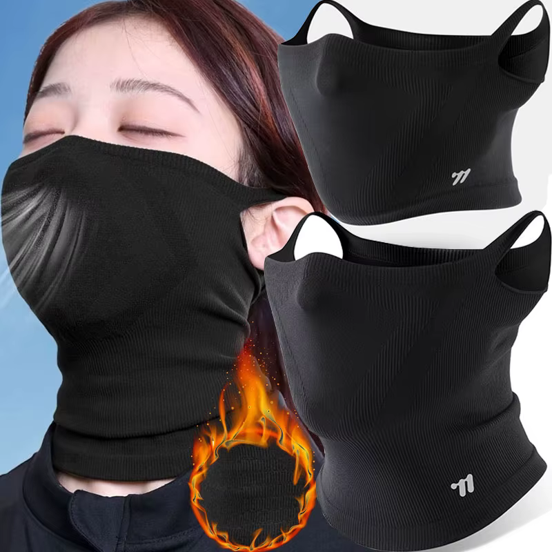 Sport plein visage respirant Protection solaire cyclisme vélo couverture faciale masques réutilisables randonnée Camping course cache-cou écharpe douce