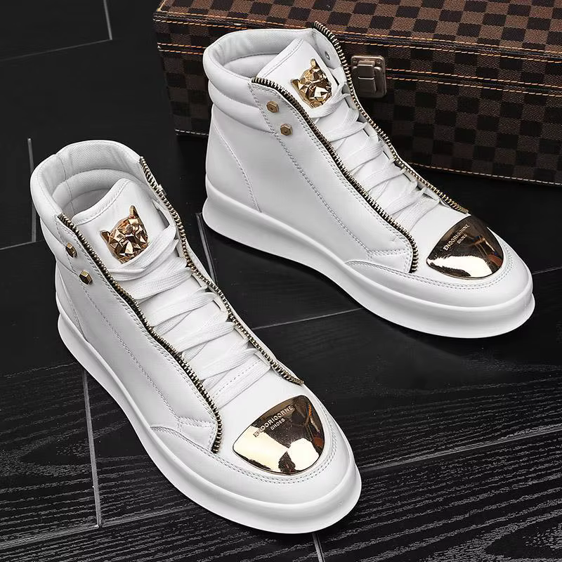 Marque chaussures décontractées hommes baskets 2025 nouvelle mode