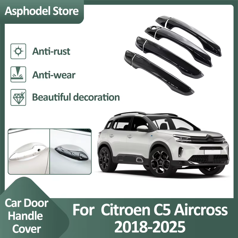Couvercle de poignée de porte de voiture pour Crystal en C5 Aircross