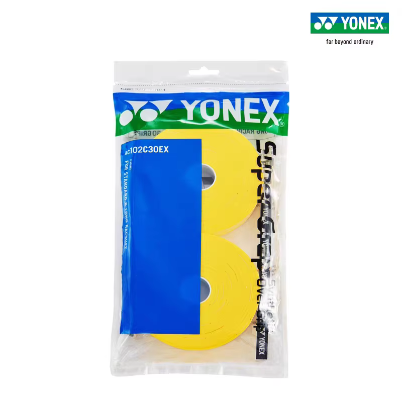YONEX AC102C30EX Bandeau anti-transpiration pour raquette de badminton et de tennis YY pour 30/15 raquettes (1,1 m)