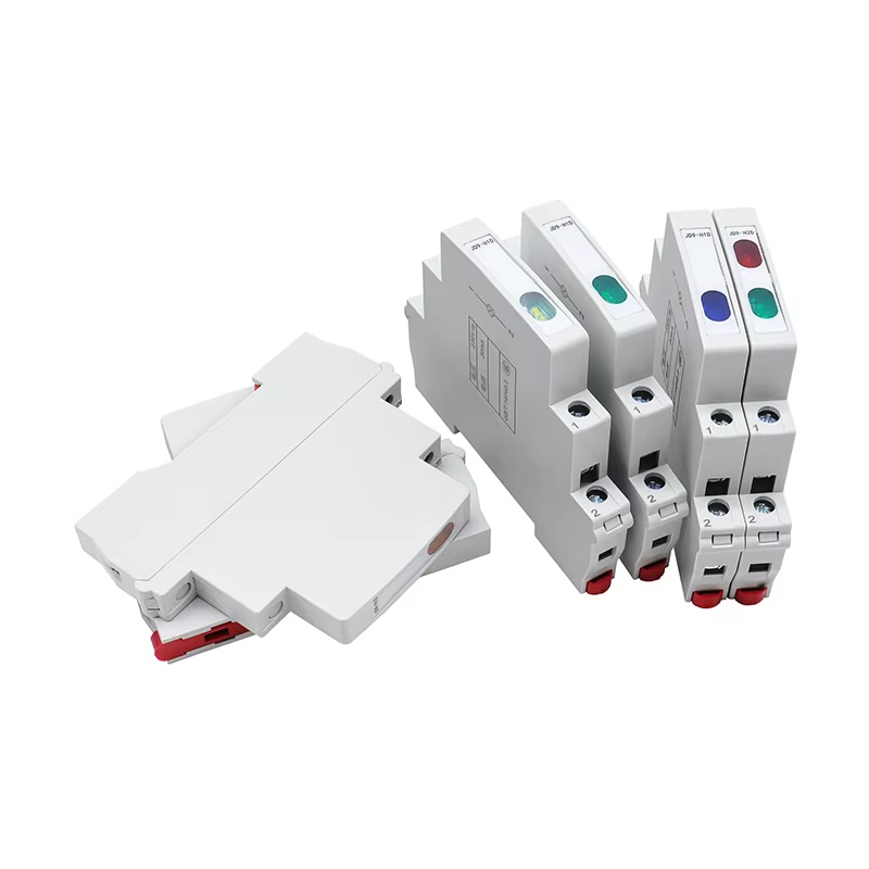 Voyant sur rail DIN, lampe modulaire