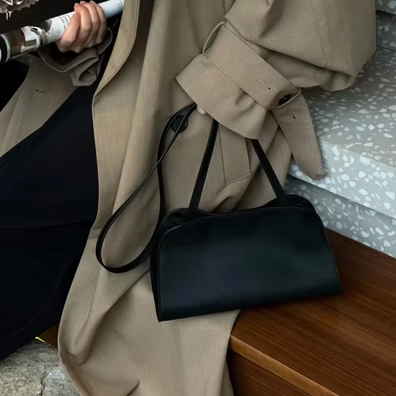 Sac fourre-tout en cuir véritable haut de gamme pour femmes, sac de luxe en cuir de vachette pleine fleur, sac sous le bras, doux et inodore, grande capacité, sac à bandoulière