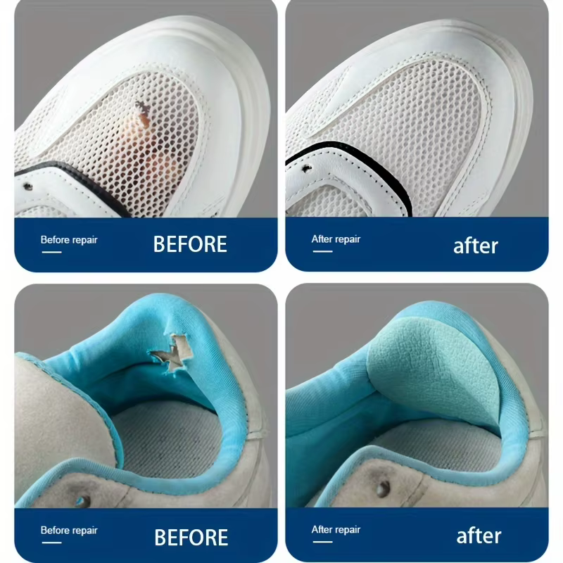 6 patchs de réparation pour chaussures de sport, patchs anti-usure, patchs de réparation pour semelles intérieures, patchs autocollants pour l'intérieur des talons hauts