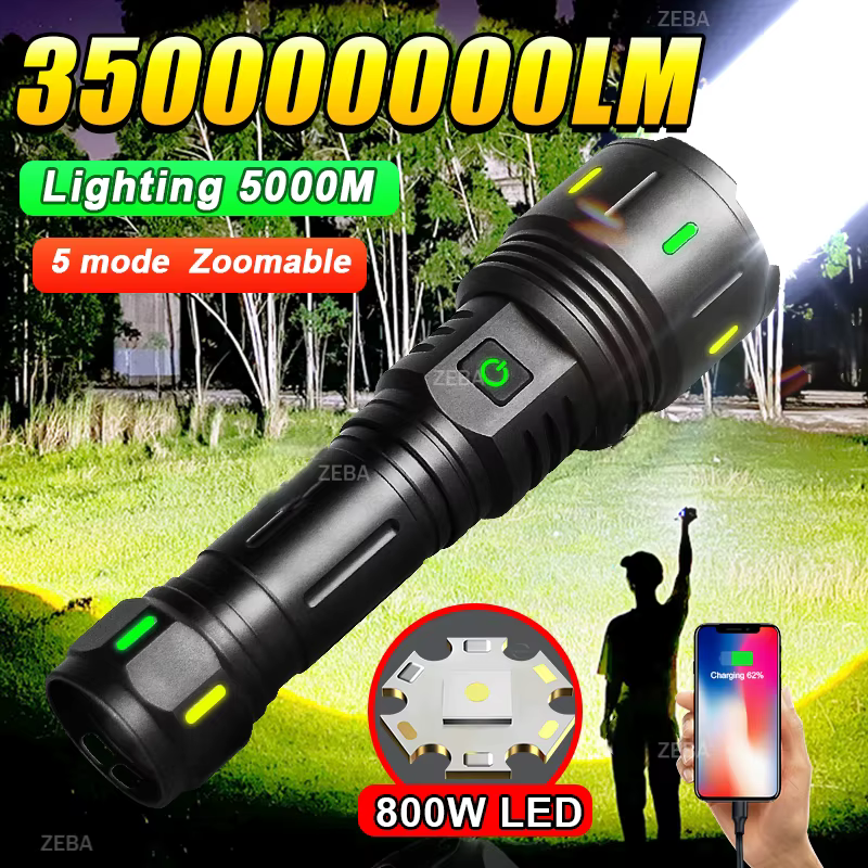 Lampe torche LED la plus puissante 2026