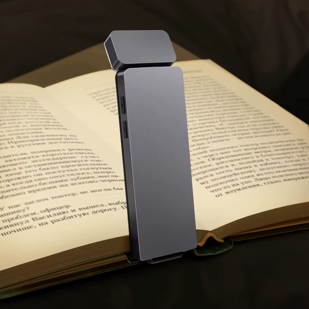 Usb Rechargeable pince sur LED lampe de lecture Portable Mini