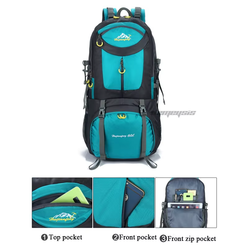 Nouveau 40L/50L/60L Camping en plein air randonnée sac à dos étanche hommes femmes Trek escalade sac à dos grande capacité sac d'alpinisme