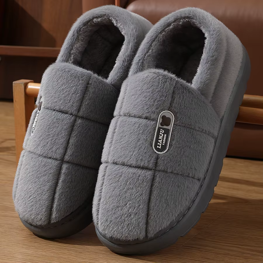 Chaussures d'hiver pour hommes 2025 – Déstockage de chaussures décontractées d'intérieur grandes tailles à prix réduits avec livraison gratuite, doublure isolante thermique et semelle antidérapante