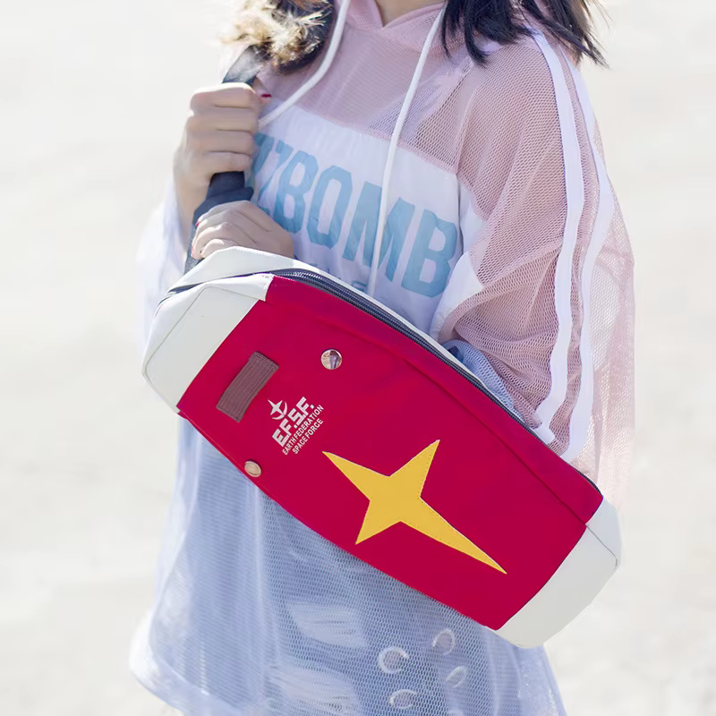 Brdwn E.F.S.F unisexe RX-78-2 Cosplay sac à bandoulière en polyester sac de poitrine