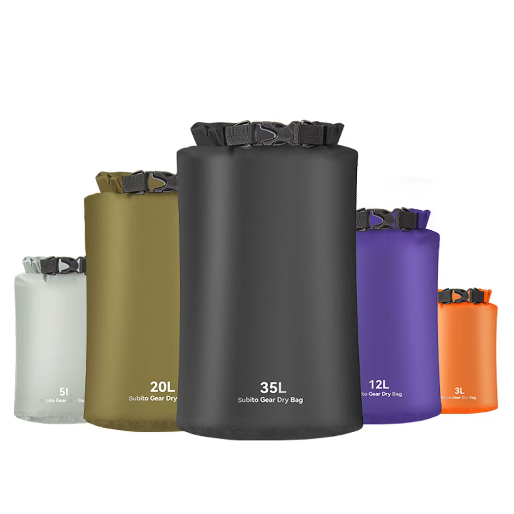 Sac sec ultraléger sac sec étanche sacs d'extérieur pour Camping randonnée kayak 3L/5L/12L/20L/35L