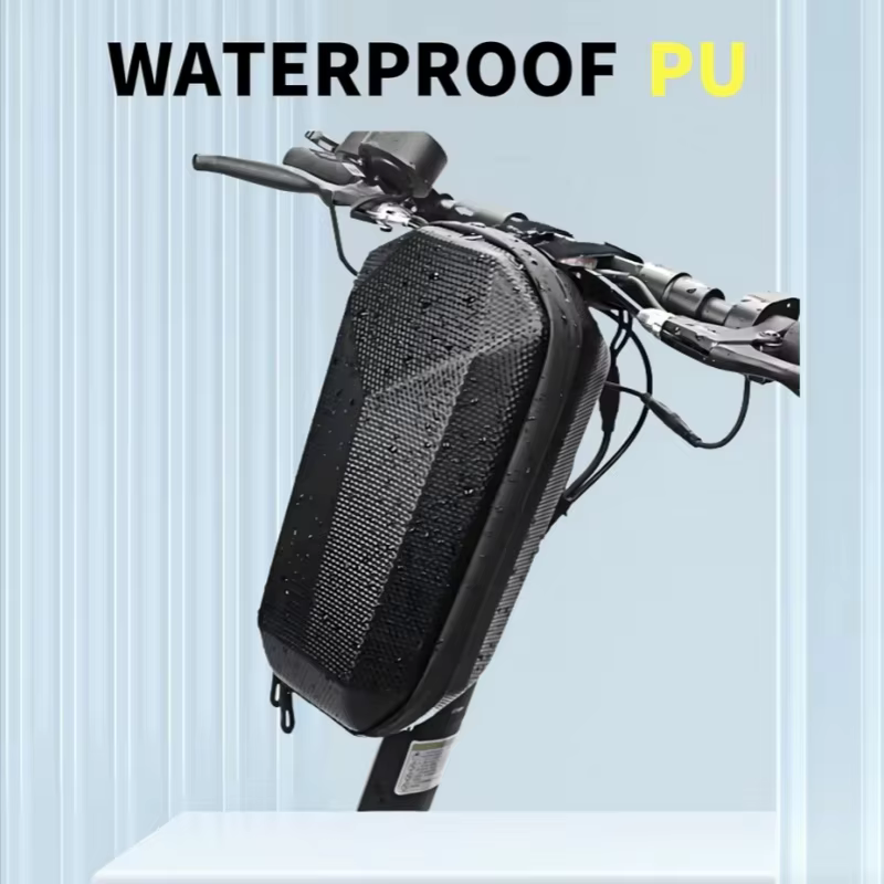 Sac de guidon de vélo, coque rigide Portable