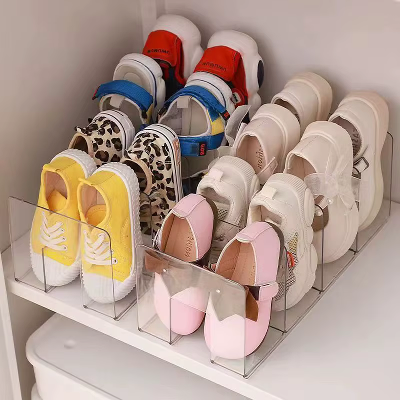 Étagère à chaussures pour bébé, étagère à chaussures, boîte en acrylique, armoire à chaussures pour bébé, boîte à chaussures pour enfants, armoire de grande capacité pour économiser de l'espace