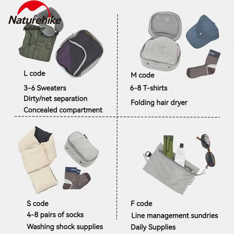 Naturehike – sac de rangement de bagages de voyage
