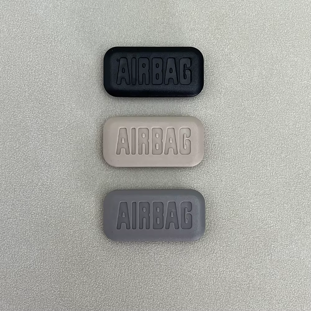 Couverture d'insertion de pilier A de Airbag de voiture, badge «AIRBAG» pour BMW série 1 3 5 6 7 M5 E46 E39 E90 E60 E61 E63 X3 X5 X6 E83 E53 E70 E71