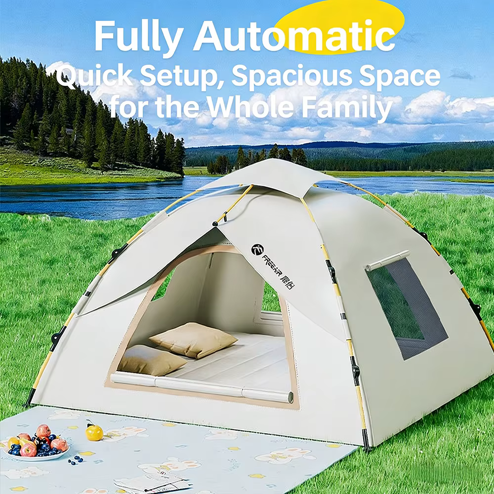 Tente de camping pliable d'extérieur