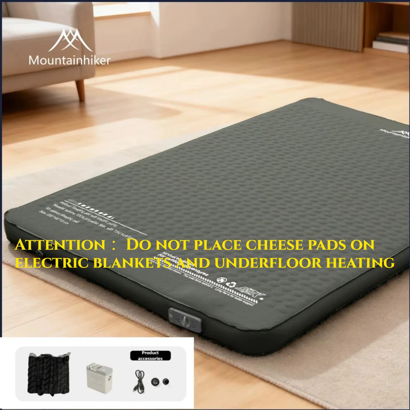 Matelas gonflable d'extérieur MOUNDAINHIKER