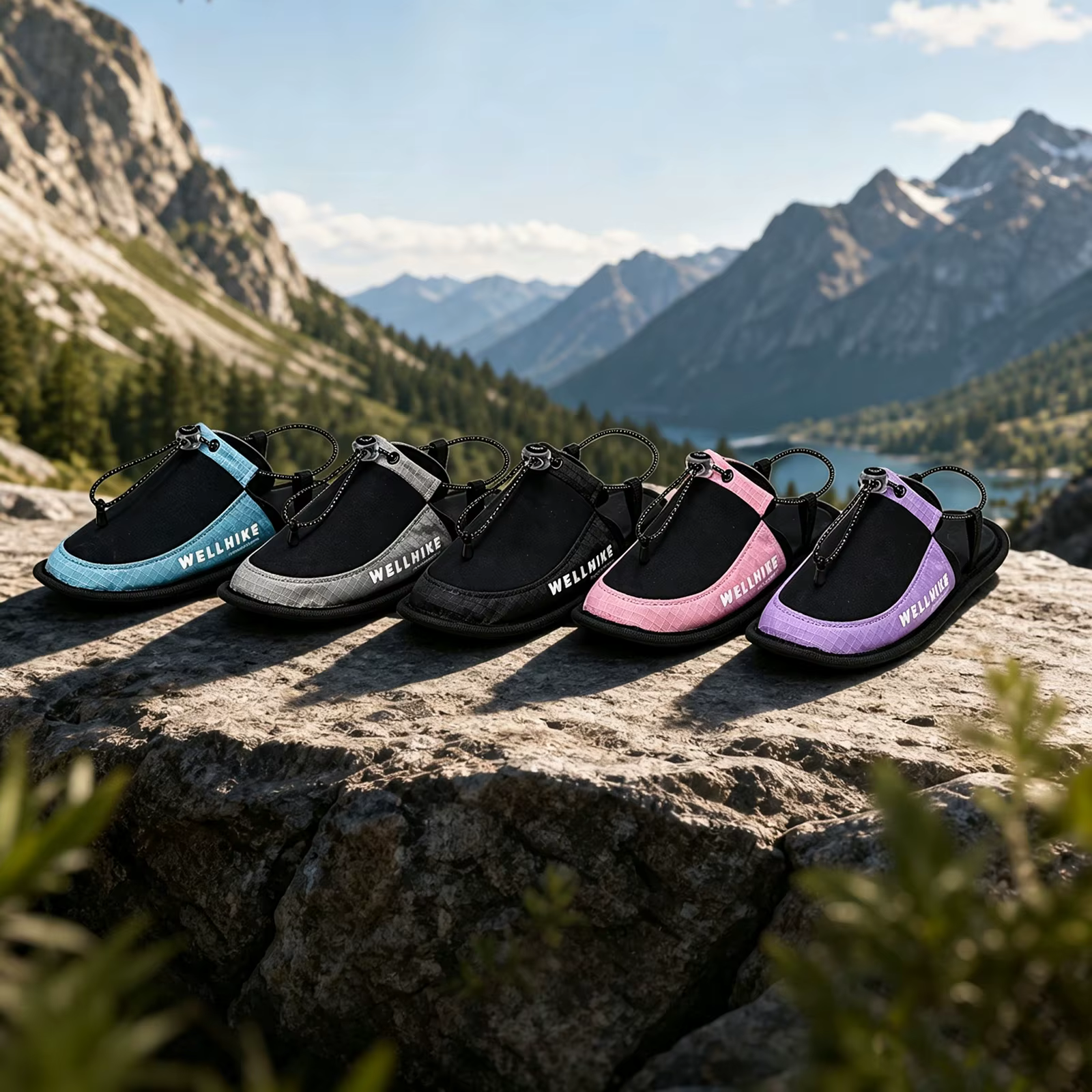 Chaussures de camping ultralégères pour hommes et femmes, pantoufles de camping à séchage rapide, pantoufles de plage pour le yoga, la randonnée en rivière, le lac et le kayak