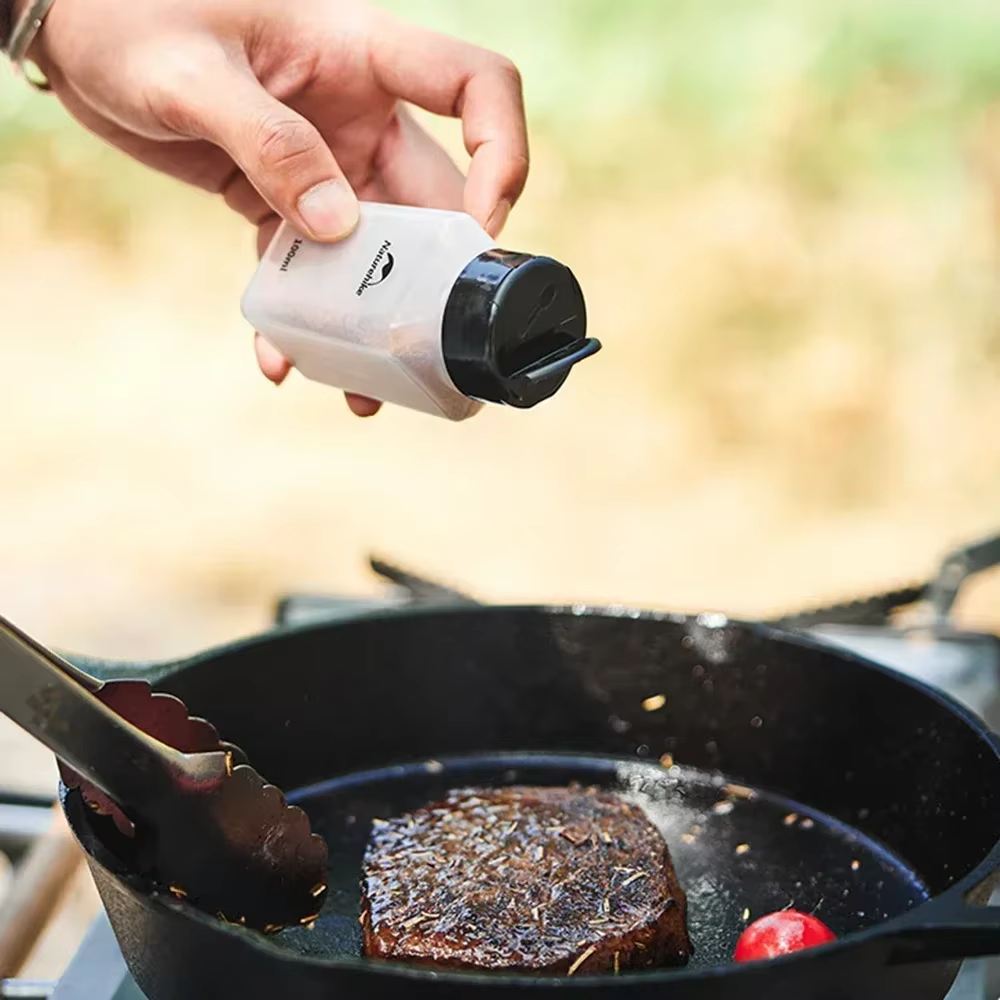 Accessoires de Camping barbecue en plein air pique-nique 6/8 pièces ensemble de pots de stockage d'épices