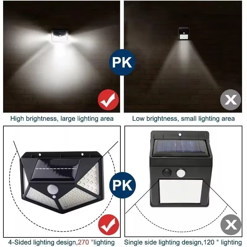Lampe solaire multifonctionnelle pour la décoration de jardin extérieur