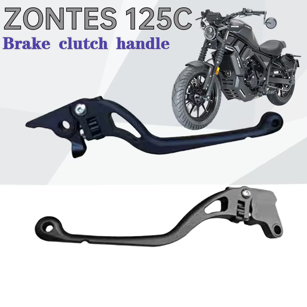 Poignée d'embrayage d'accélérateur de frein droite pour ZONTES 125C, C125, 125 C, accessoires d'origine, magasins de motos, nouveau