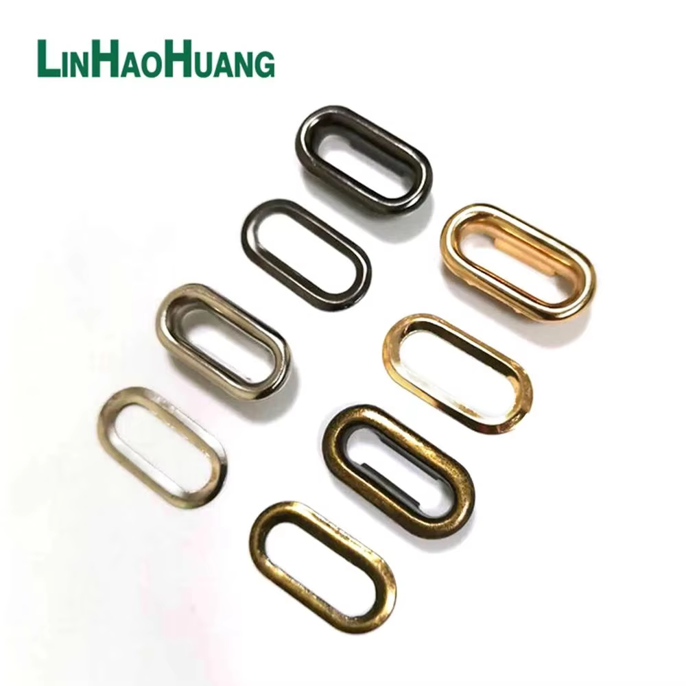 200 œillets ovales en métal de 19mm pour artisanat du cuir, bricolage, scrapbooking, ceinture, sac, étiquette, accessoires pour vêtements + outils