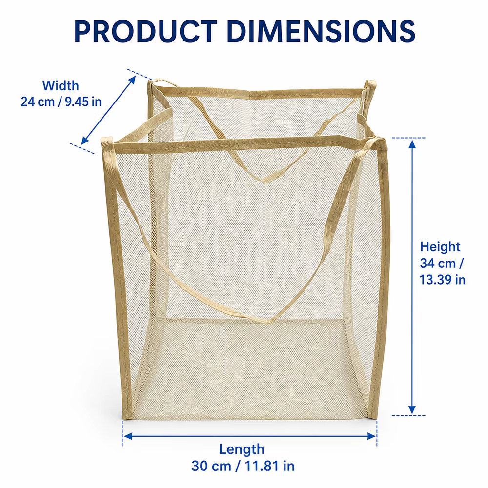 Sac de plage en maille portable, léger, respirant, à séchage rapide, sac de voyage pour les sorties à la plage, les activités de plein air, le rangement des serviettes et des jouets