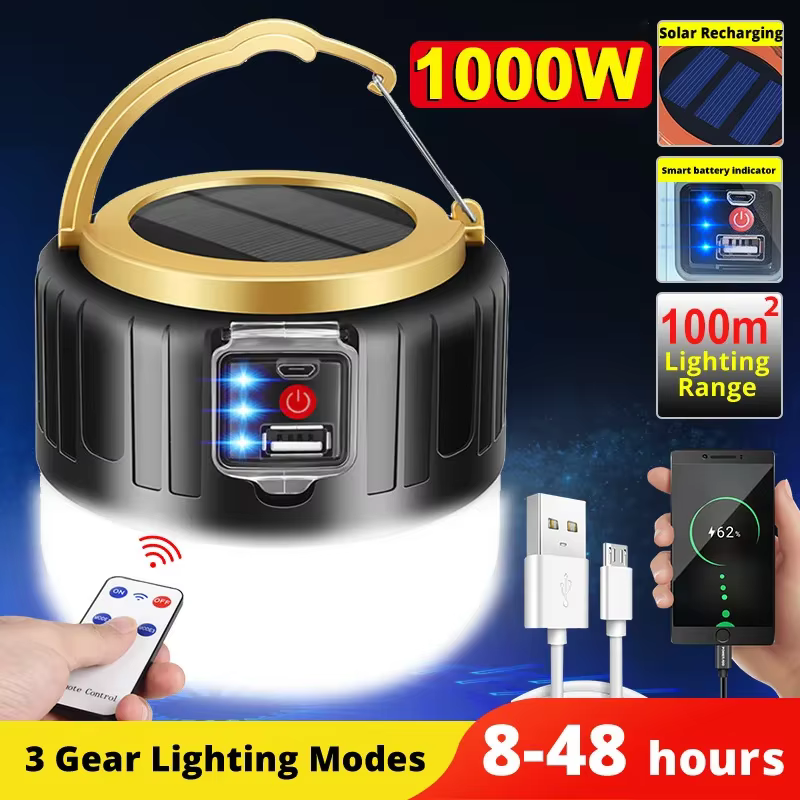 Portable Camping lumière batterie externe LED